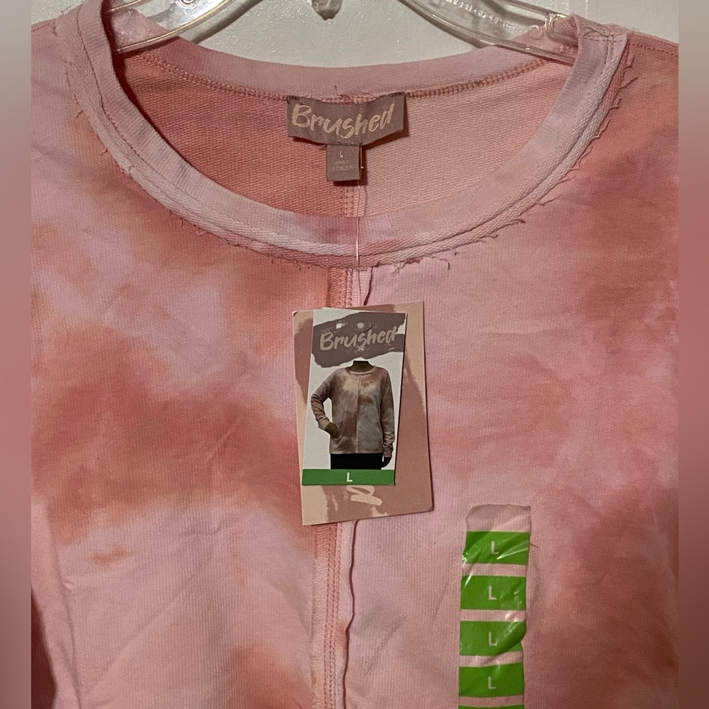 Brushed Brand Tie Dye Long Sleeve Tee - Picture 2 of 6